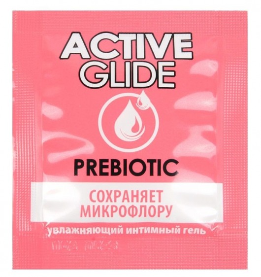 Лубрикант на водной основе Active Glide с пребиотиком - 3 гр. - Биоритм - купить с доставкой в Туле