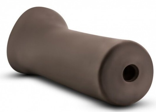 Коричневый мастурбатор-ротик Naughty Nicole - Blush Novelties - в Туле купить с доставкой