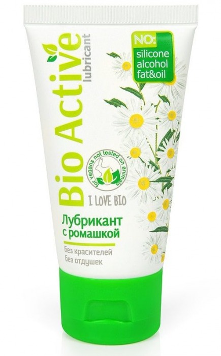 Гель-лубрикант на водной основе Bio Active - 50 гр. - Биоритм - купить с доставкой в Туле