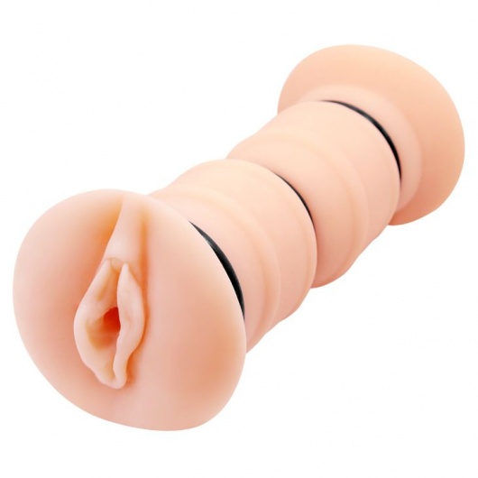 Телесный вибромастурбатор-вагина Michelle - Baile - в Туле купить с доставкой