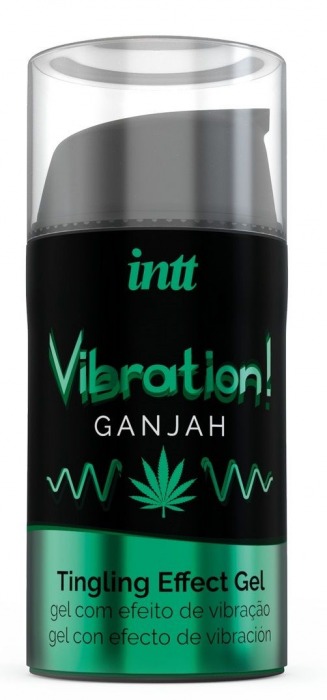 Жидкий интимный гель с эффектом вибрации Vibration! Ganjah - 15 мл. - INTT - купить с доставкой в Туле