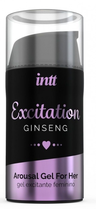 Женский возбуждающий интимный гель Excitation Ginseng - 15 мл. - INTT - купить с доставкой в Туле