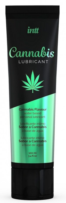 Интимный гель на водной основе Cannabis Lubricant - 100 мл. - INTT - купить с доставкой в Туле