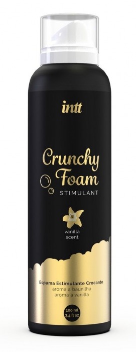 Пенка для массажа Crunchy Foam Stimulant Vanilla - 100 мл. - INTT - купить с доставкой в Туле