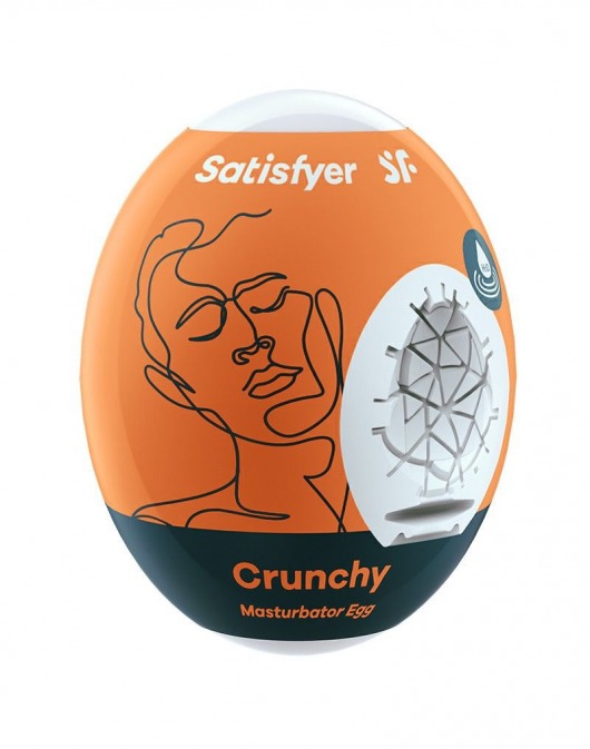 Мастурбатор-яйцо Satisfyer Crunchy Mini Masturbator - Satisfyer - в Туле купить с доставкой