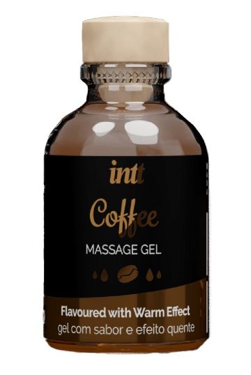 Массажный гель с согревающим эффектом Coffee - 30 мл. - INTT - купить с доставкой в Туле