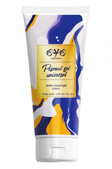 Интимная смазка на водной основе OYO Personal Gel Universal - 50 мл. - OYO - купить с доставкой в Туле