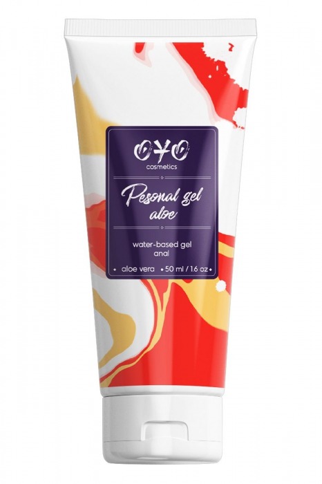Анальная смазка на водной основе OYO Personal Gel Aloe - 50 мл. - OYO - купить с доставкой в Туле