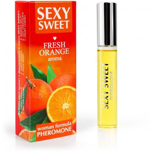 Парфюм для тела с феромонами Sexy Sweet с ароматом апельсина - 10 мл. -  - Магазин феромонов в Туле