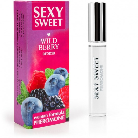 Парфюм для тела с феромонами Sexy Sweet с ароматом лесных ягод - 10 мл. -  - Магазин феромонов в Туле