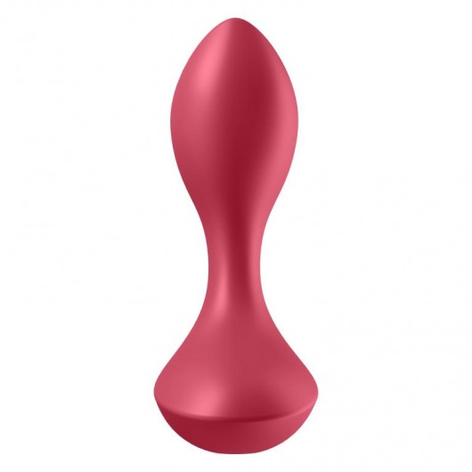 Красный вибромассажёр простаты Satisfyer Backdoor Lover - 14 см. - Satisfyer - в Туле купить с доставкой