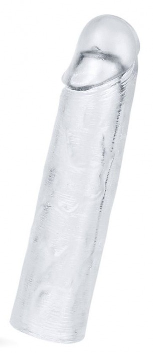 Прозрачная насадка-удлинитель Flawless Clear Penis Sleeve Add 1 - 15,5 см. - Lovetoy - в Туле купить с доставкой
