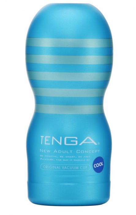 Мастурбатор с охлаждающей смазкой TENGA Original Vacuum Cup Cool - Tenga - в Туле купить с доставкой