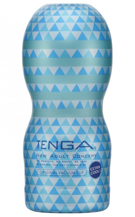 Мастурбатор с охлаждающей смазкой TENGA Original Vacuum Cup Extra Cool - Tenga - в Туле купить с доставкой