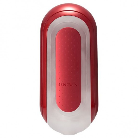 Красный мастурбатор Flip Zero Red   Warmer с подогревом - Tenga - в Туле купить с доставкой