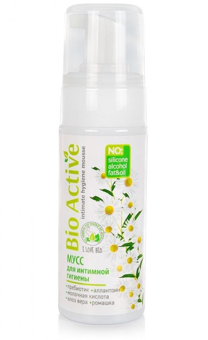 Мусс для интимной гигиены Bio Active - 150 мл. - Биоритм - купить с доставкой в Туле
