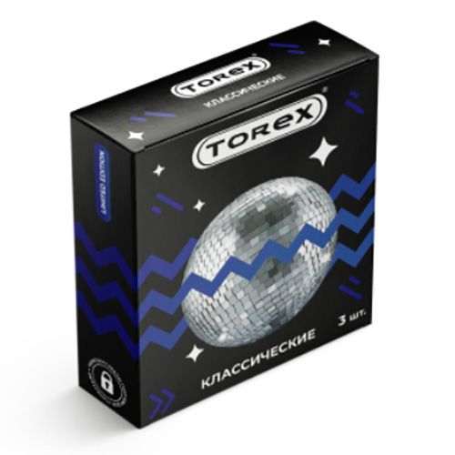 Гладкие презервативы Torex Party  Классические  - 3 шт. - Torex - купить с доставкой в Туле