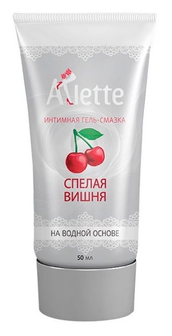 Интимная гель-смазка на водной основе Arlette  Спелая вишня  - 50 мл. - Arlette - купить с доставкой в Туле