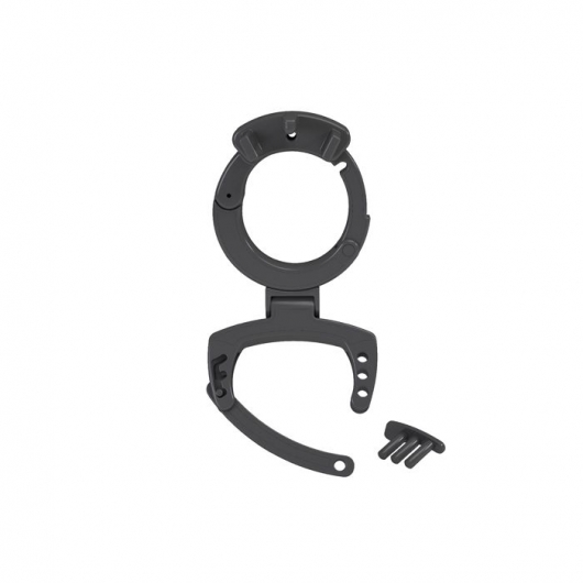 Кольцо с зажимом для мошонки для пояса верности Pubic Enemy - MyStim - купить с доставкой в Туле