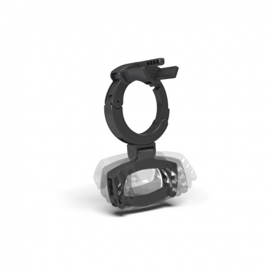 Кольцо с зажимом для мошонки для пояса верности Pubic Enemy - MyStim - купить с доставкой в Туле