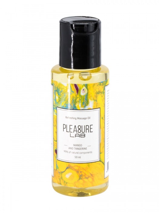 Массажное масло Pleasure Lab Refreshing с ароматом манго и мандарина - 50 мл. - Pleasure Lab - купить с доставкой в Туле