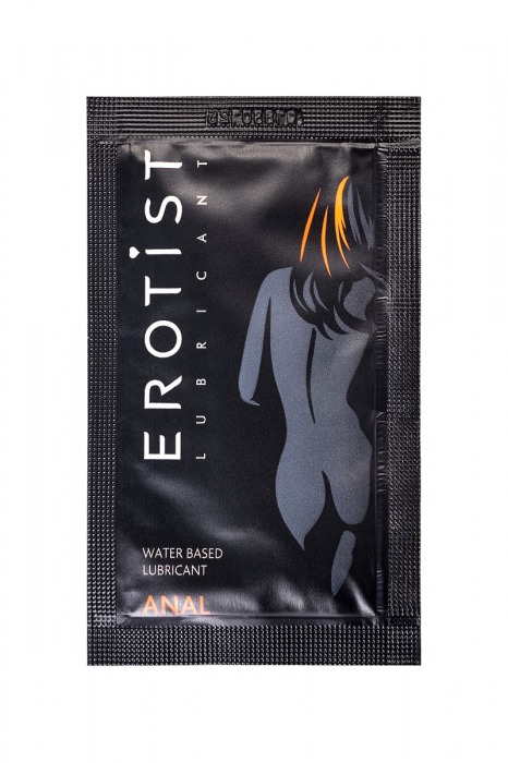 Пробник лубриканта на водной основе Erotist Anal - 4 мл. - Erotist Lubricants - купить с доставкой в Туле