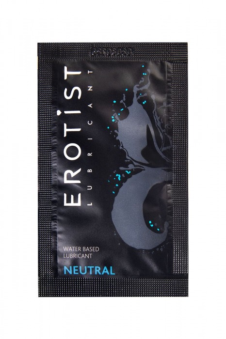 Пробник лубриканта на водной основе Erotist Neutral - 4 мл. - Erotist Lubricants - купить с доставкой в Туле