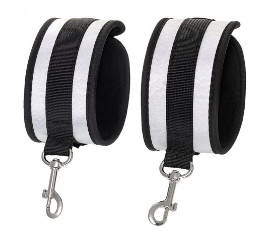 Серебристо-черные оковы Anonymo - ToyFa - купить с доставкой в Туле