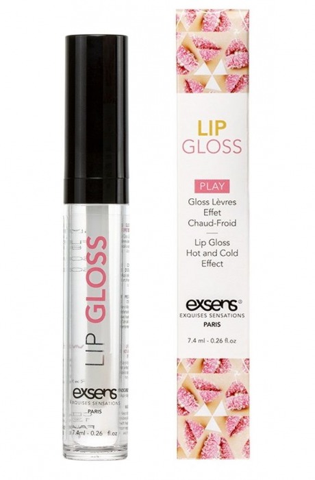 Блеск для губ Lip Gloss Strawberry с ароматом клубники - 7 мл. - Exsens - купить с доставкой в Туле