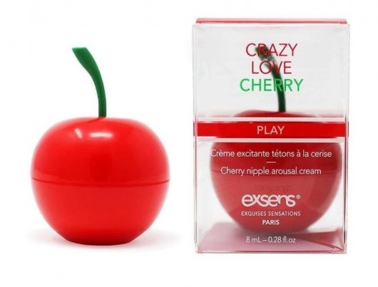 Крем для стимуляции сосков Crazy Love Cherry - 8 мл. - Exsens - купить с доставкой в Туле