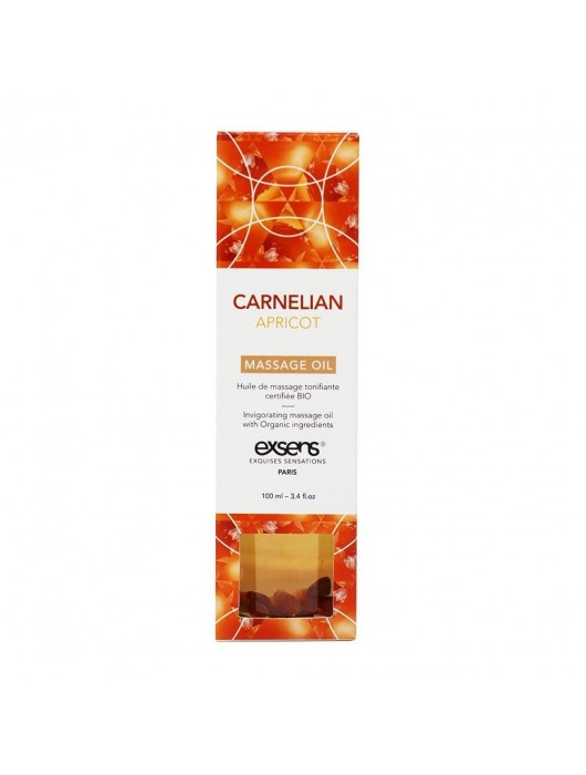 Органическое массажное масло CARNELIAN APRICOT - 100 мл. - Exsens - купить с доставкой в Туле