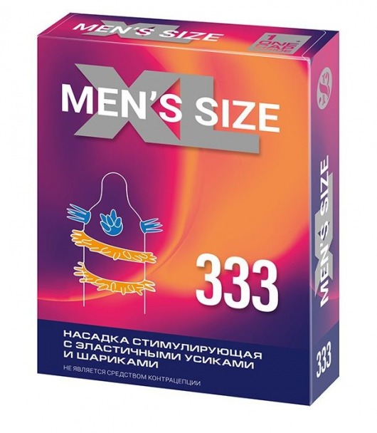 Стимулирующая насадка на пенис MEN SIZE 333 - Sitabella - в Туле купить с доставкой