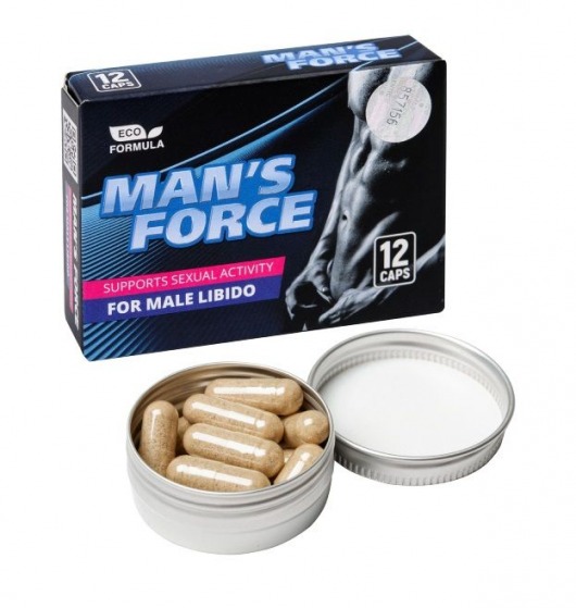 Пищевой концентрат для мужчин MANS FORCE  - 12 капсул - Sitabella - купить с доставкой в Туле