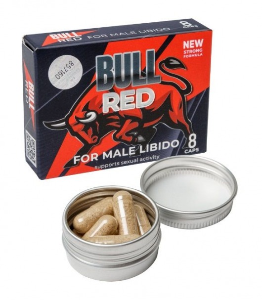 Пищевой концентрат для мужчин BULL RED - 8 капсул - Sitabella - купить с доставкой в Туле