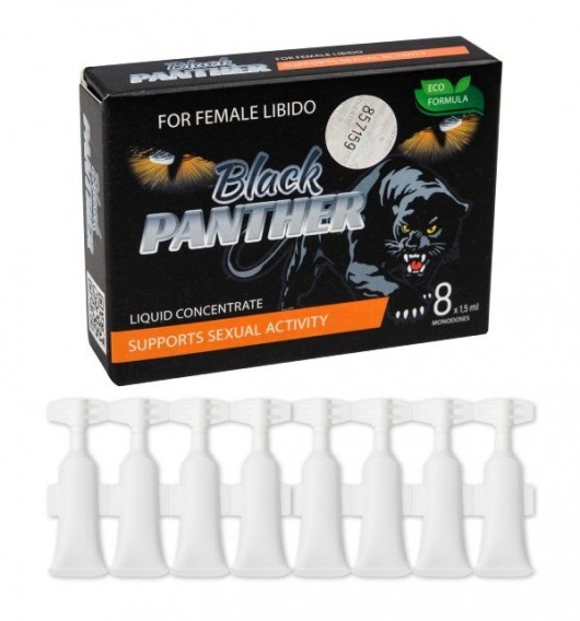 Пищевой концентрат для женщин BLACK PANTER - 8 монодоз (по 1,5 мл.) - Sitabella - купить с доставкой в Туле