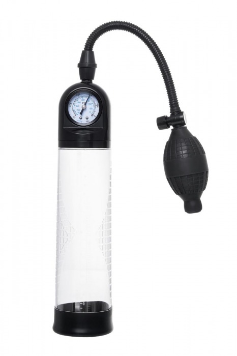 Прозрачная механическая помпа Roald с манометром - Sexus - в Туле купить с доставкой