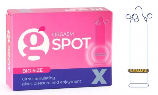 Стимулирующая насадка G-Spot X Big size - Sitabella - купить с доставкой в Туле