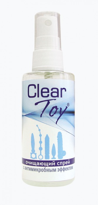 Очищающий спрей Clear Toy с антимикробным эффектом - 100 мл. - Биоритм - купить с доставкой в Туле
