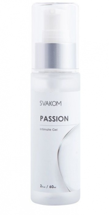 Смазка на водной основе Passion Intimate Gel - 60 мл. - Svakom - купить с доставкой в Туле