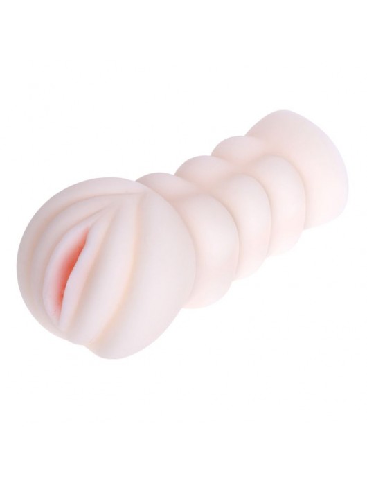 Рифленый мастурбатор-вагина из реалистичного материала - Baile - в Туле купить с доставкой
