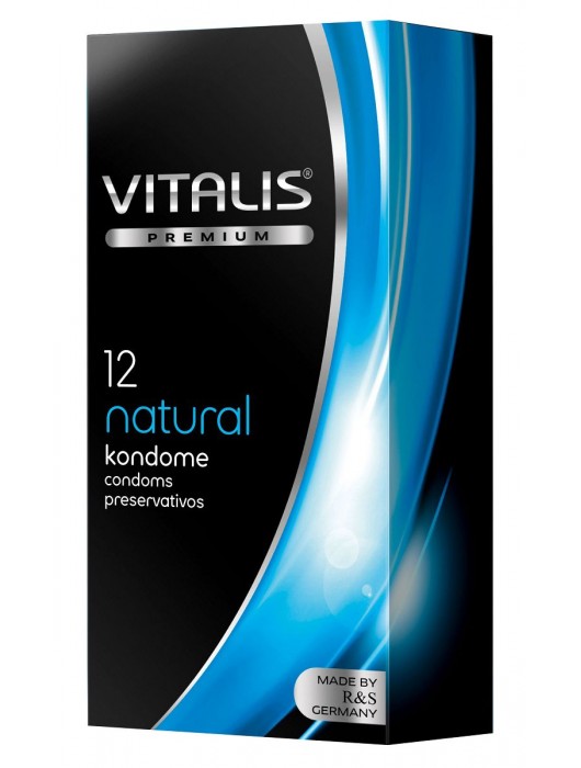 Классические презервативы VITALIS PREMIUM natural - 12 шт. - Vitalis - купить с доставкой в Туле