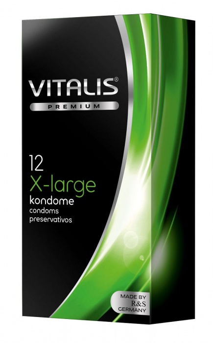 Презервативы увеличенного размера VITALIS PREMIUM x-large - 12 шт. - Vitalis - купить с доставкой в Туле