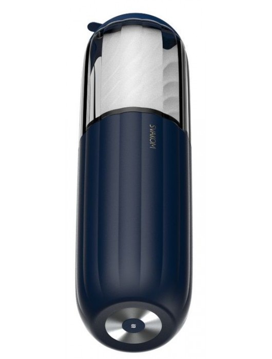 Черно-белый интерактивный мастурбатор Alex Neo 2 - Svakom - в Туле купить с доставкой