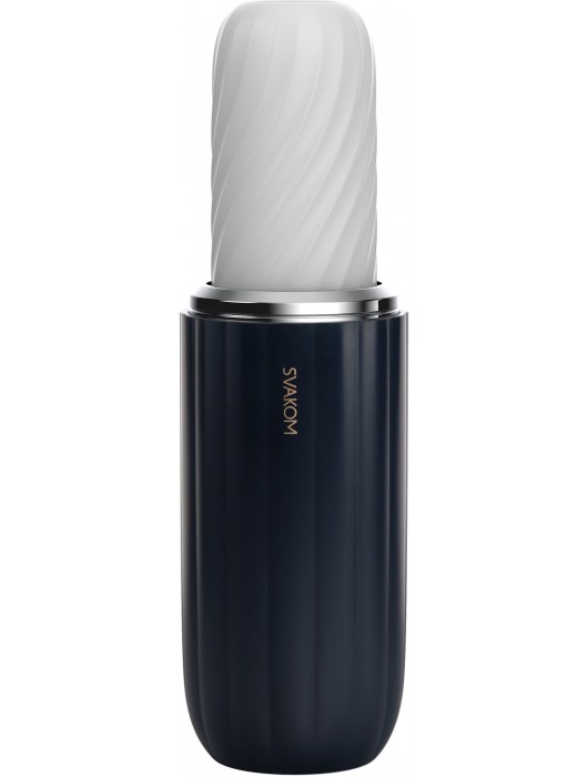 Черно-белый интерактивный мастурбатор Alex Neo 2 - Svakom - в Туле купить с доставкой