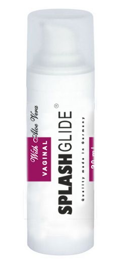 Ухаживающий лубрикант на водной основе Splashglide Vaginal With Aloe Vera - 30 мл. - Splashglide - купить с доставкой в Туле