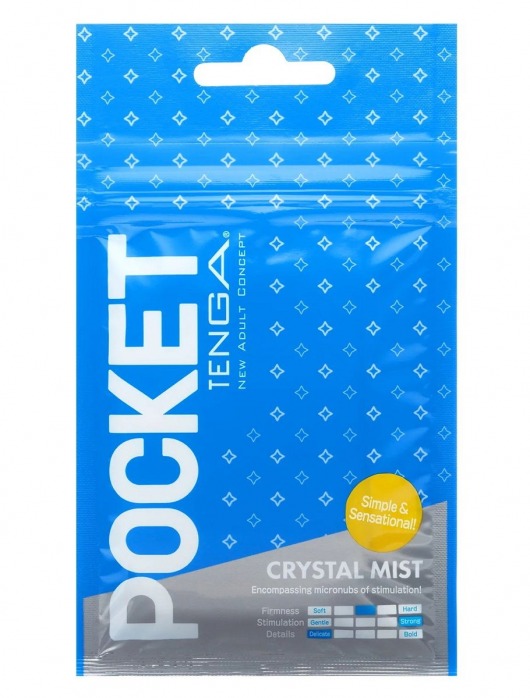 Карманный мастурбатор Crystal Mist - Tenga - в Туле купить с доставкой