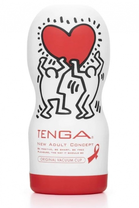 Мастурбатор Keith Haring Cup Deep Throat - Tenga - в Туле купить с доставкой
