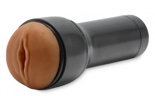 Коричневый мастурбатор-вагина Feel Stroker - Kiiroo - в Туле купить с доставкой