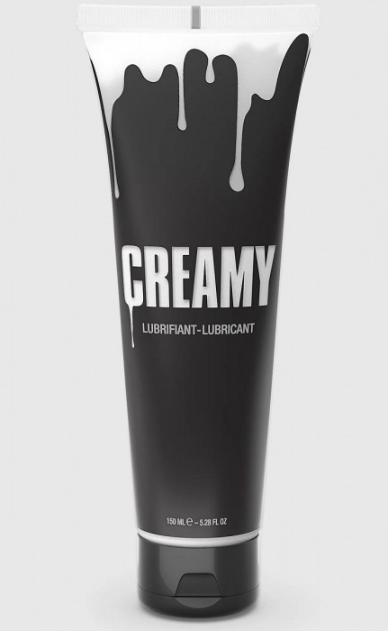 Смазка на водной основе Creamy с консистенцией спермы - 150 мл. - Strap-on-me - купить с доставкой в Туле