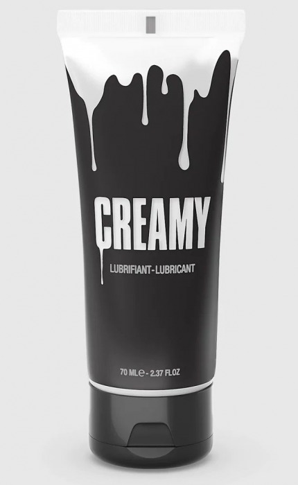 Смазка на водной основе Creamy с консистенцией спермы - 70 мл. - Strap-on-me - купить с доставкой в Туле